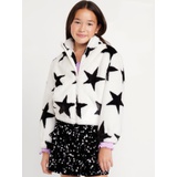 Printed Faux-Fur Jacket for Girls Hot Deal