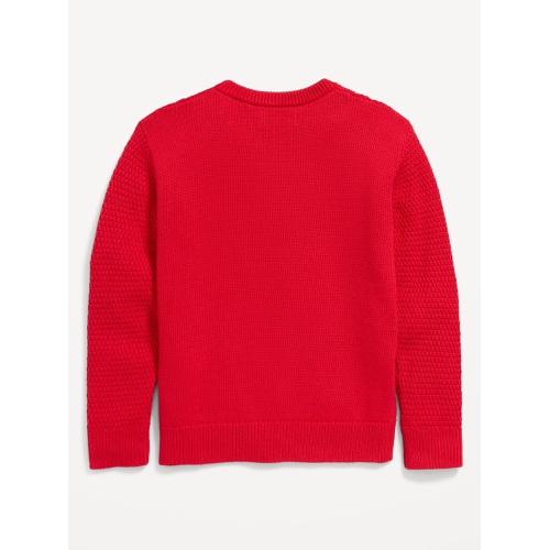 올드네이비 Crew-Neck Cable-Knit Sweater for Boys Hot Deal