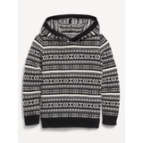 Fair Isle Pullover Hoodie for Boys Hot Deal