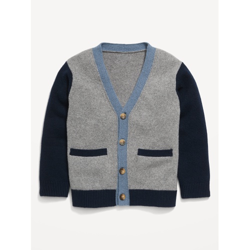 올드네이비 SoSoft Color-Block Cardigan Sweater for Boys Hot Deal