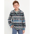 Cozy Printed Long-Sleeve Microfleece Shirt for Boys Hot Deal