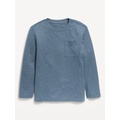 Softest Long-Sleeve Pocket T-Shirt for Boys