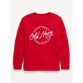 Long-Sleeve Logo-Graphic Thermal-Knit T-Shirt for Boys Hot Deal