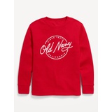 Long-Sleeve Logo-Graphic Thermal-Knit T-Shirt for Boys Hot Deal