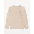 Softest Long-Sleeve Pocket T-Shirt for Boys