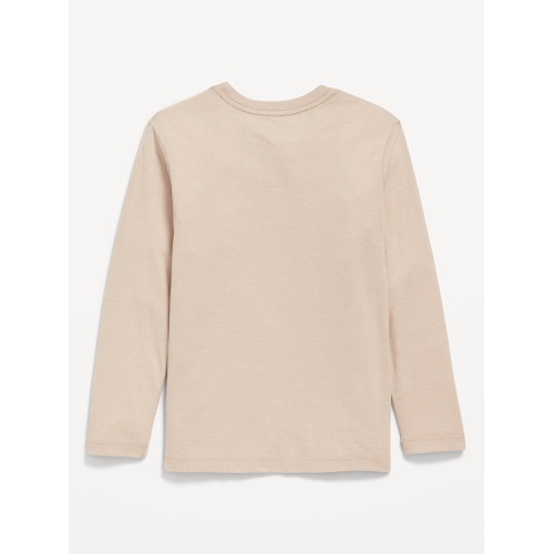 올드네이비 Softest Long-Sleeve Pocket T-Shirt for Boys