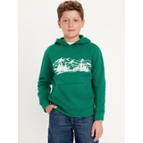 Long-Sleeve Graphic Pullover Hoodie for Boys