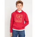 Long-Sleeve Graphic Pullover Hoodie for Boys