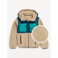 Hooded Flap-Pocket Utility Jacket for Boys