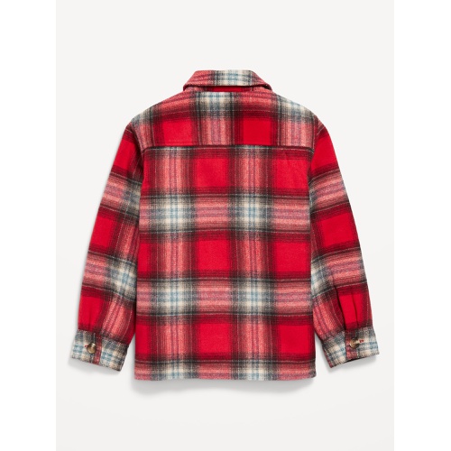 올드네이비 Plaid Shacket for Boys