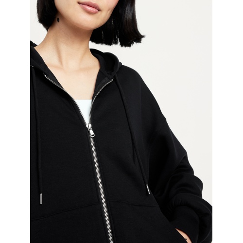 올드네이비 Oversized Bounce Fleece Zip Tunic Hoodie