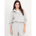 Half-Zip Bounce Fleece Pullover