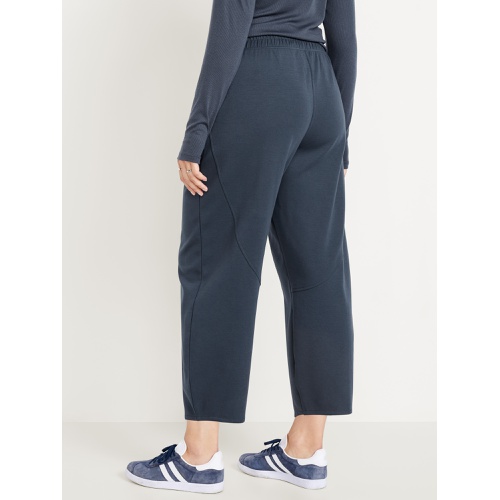 올드네이비 High-Waisted Dynamic Fleece Barrel-Leg Pants