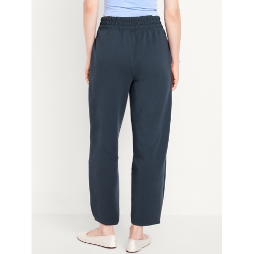 올드네이비 High-Waisted Dynamic Fleece Barrel-Leg Pants