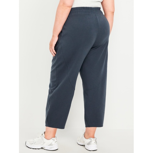 올드네이비 High-Waisted Dynamic Fleece Barrel-Leg Pants