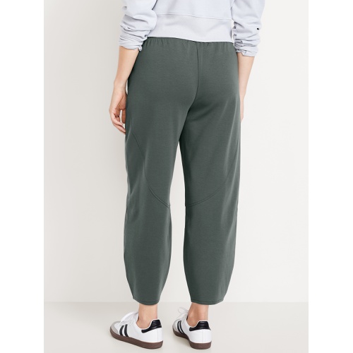 올드네이비 High-Waisted Dynamic Fleece Barrel-Leg Pants