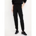 High-Waisted Dynamic Fleece Cargo Joggers