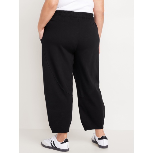 올드네이비 High-Waisted Dynamic Fleece Barrel-Leg Pants