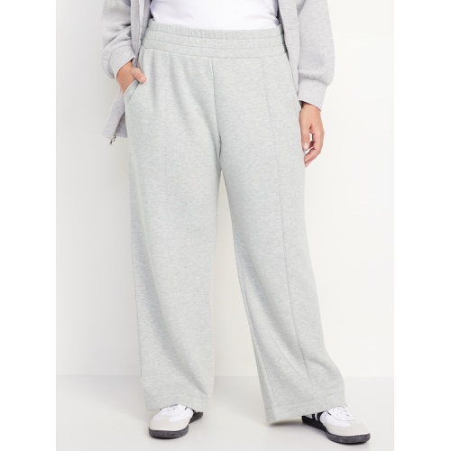 올드네이비 High-Waisted Bounce Fleece Wide-Leg Pants