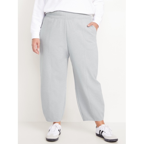 올드네이비 High-Waisted Dynamic Fleece Barrel-Leg Pants