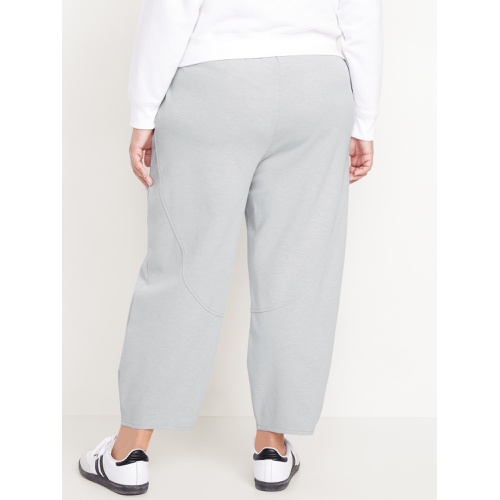 올드네이비 High-Waisted Dynamic Fleece Barrel-Leg Pants