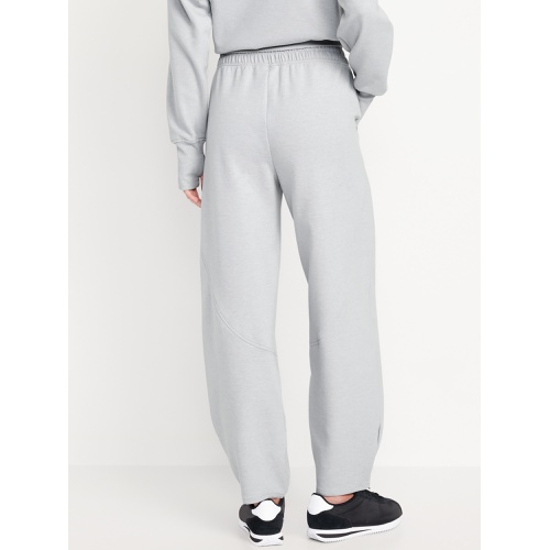 올드네이비 High-Waisted Dynamic Fleece Barrel-Leg Pants