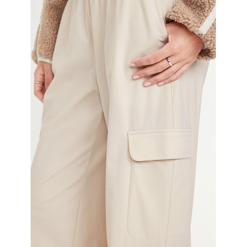 올드네이비 High-Waisted SleekTech Wide-Leg Cargo Pants