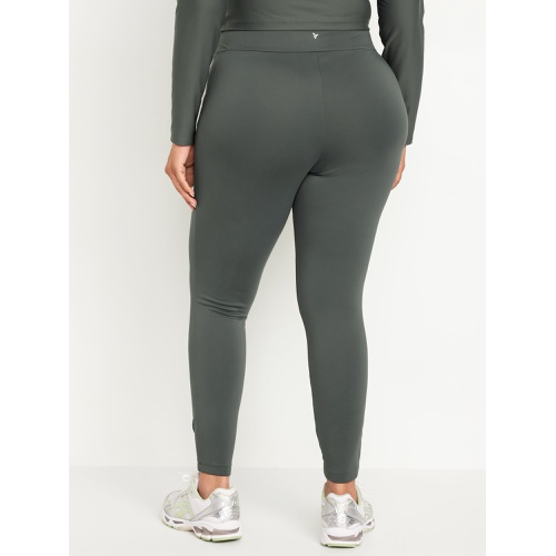 올드네이비 High-Waisted PowerSoft Coze Edition Fleece-Lined Full-Length Leggings