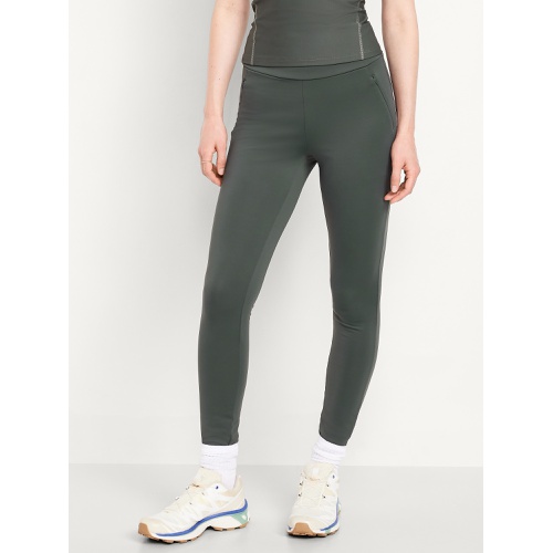 올드네이비 High-Waisted PowerSoft Coze Edition Fleece-Lined Full-Length Leggings