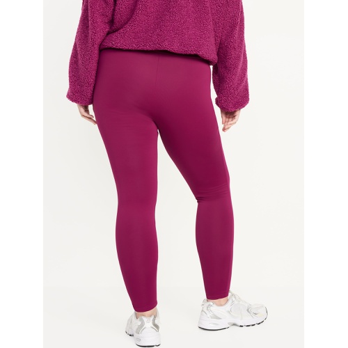 올드네이비 High-Waisted PowerSoft Coze Edition Fleece-Lined Full-Length Leggings