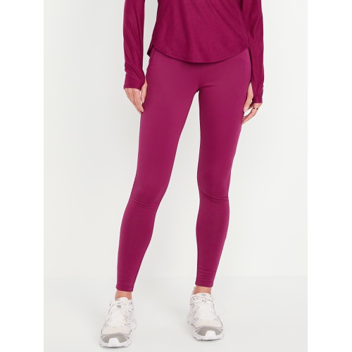 올드네이비 High-Waisted PowerSoft Coze Edition Fleece-Lined Full-Length Leggings