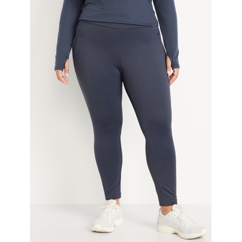 올드네이비 High-Waisted PowerSoft Coze Edition Fleece-Lined Full-Length Leggings