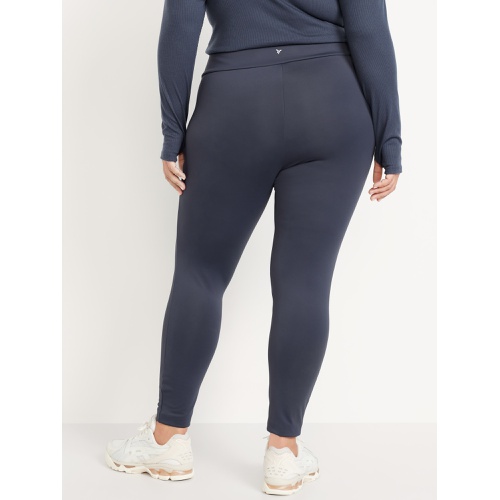 올드네이비 High-Waisted PowerSoft Coze Edition Fleece-Lined Full-Length Leggings