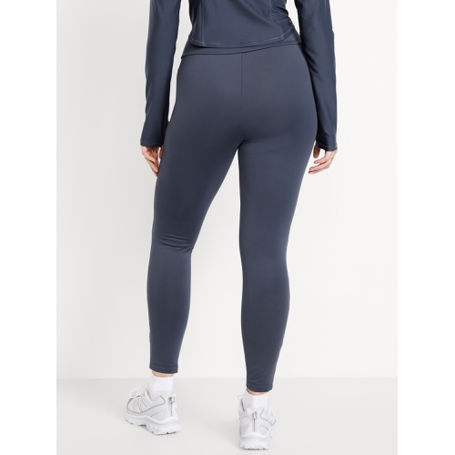 올드네이비 High-Waisted PowerSoft Coze Edition Fleece-Lined Full-Length Leggings