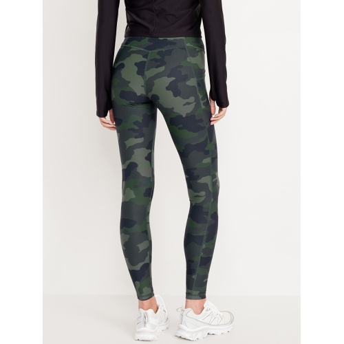 올드네이비 High-Waisted PowerSoft Full-Length Pocket Leggings