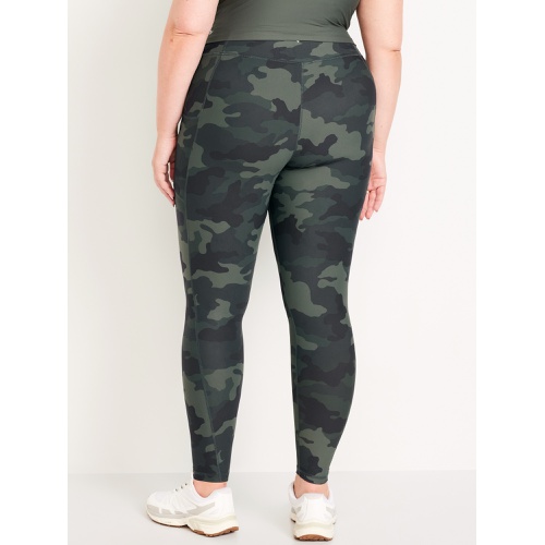 올드네이비 High-Waisted PowerSoft Full-Length Pocket Leggings