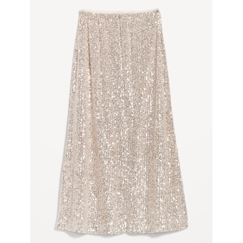 올드네이비 High-Waisted Sequin Maxi Skirt