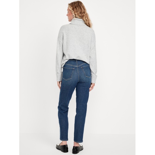 올드네이비 High-Waisted Built-In Warm OG Straight Ankle Jeans