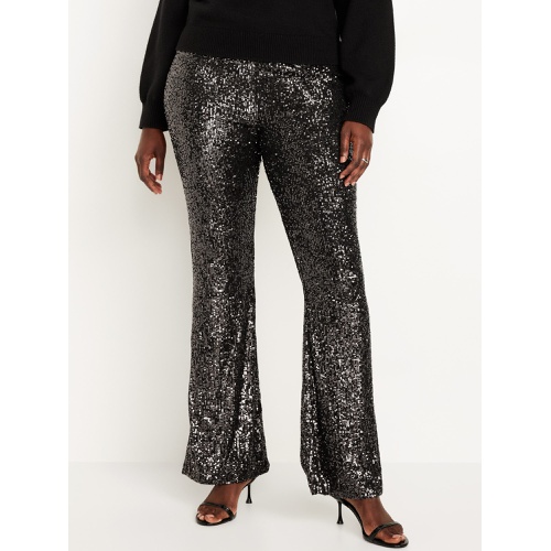 올드네이비 High-Waisted Sequin Flare Pants