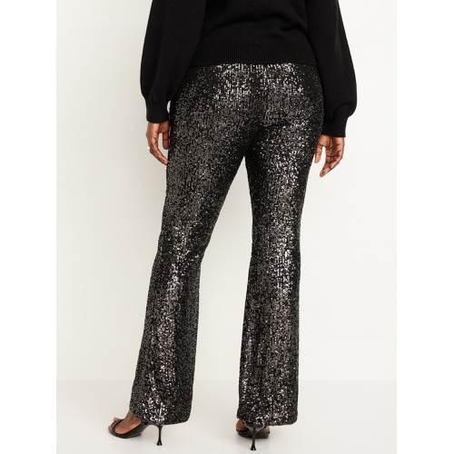 올드네이비 High-Waisted Sequin Flare Pants