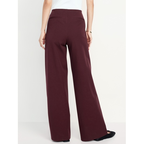 올드네이비 High-Waisted Pull-On Pixie Wide-Leg Pants