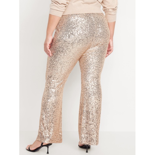 올드네이비 High-Waisted Sequin Flare Pants