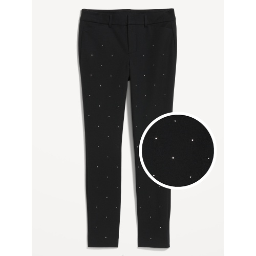 올드네이비 High-Waisted Pixie Skinny Embellished Ankle Pants