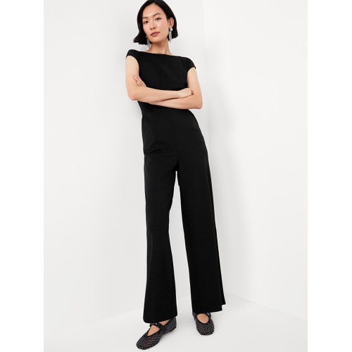 올드네이비 Ponte-Knit Jumpsuit Hot Deal