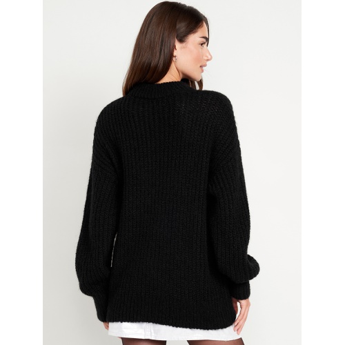 올드네이비 Loose Shaker-Stitch Tunic Sweater