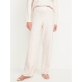 SoSoft Cable-Knit Wide-Leg Sweater Pants Hot Deal