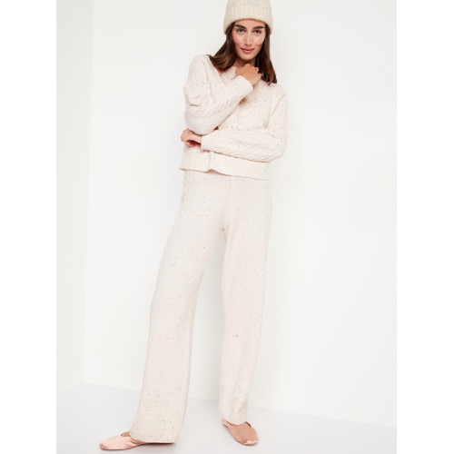 올드네이비 SoSoft Cable-Knit Wide-Leg Sweater Pants Hot Deal