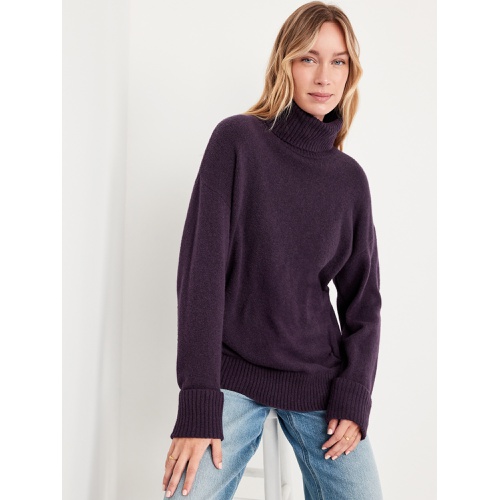 올드네이비 SoSoft Turtleneck Tunic Sweater Hot Deal