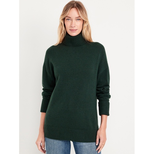 올드네이비 SoSoft Turtleneck Tunic Sweater Hot Deal