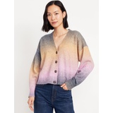 Slouchy Button-Down Cardigan Hot Deal